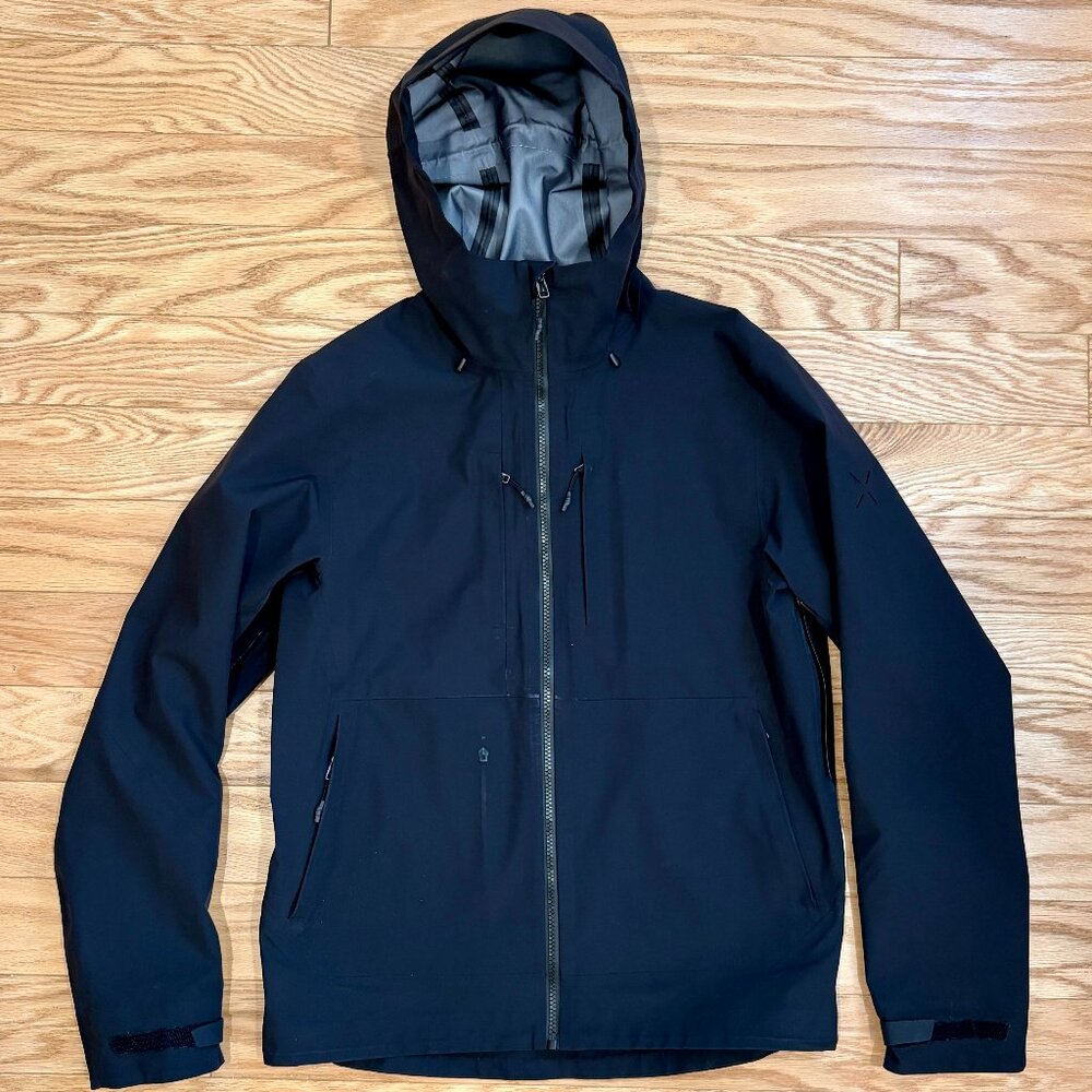 Ten Thousand Tactical Waterproof Shell Jacket TTOW020 - Men's SMALL Black